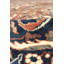 Mahal Hand Knotted Wool Oriental Area Rug in Rust