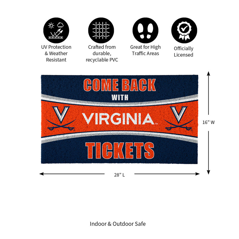 Paillasson NCAA, NCAA Virginia