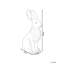 Animals Ceramic / Porcelain Garden Statue