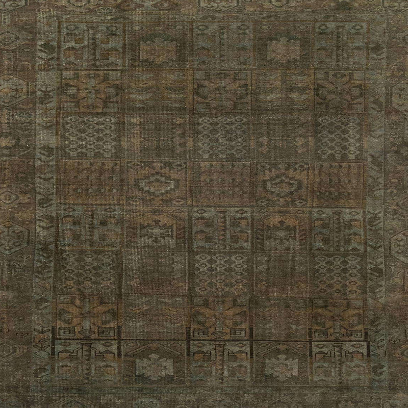 Abstract Indoor Rug, Square 6'
