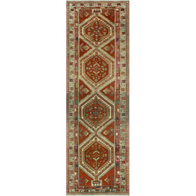 Chemin de table semi-antique rouille Tadeo