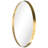 Stainless Steel Oval Mirror-124378214