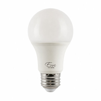 Ampoules DEL Euri Lighting A19, 5 W, 450 lm, équivalent 40 W, 4 000 K, culot E26, dimmables, homologuées CEC/JA8 et UL, ensemble de 2