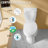 Elongated Tall Toilet 17" ADA Comfort Chair Height Seat for Seniors, 1.28 GPF Single Flush White, MAP 1000g-110223126