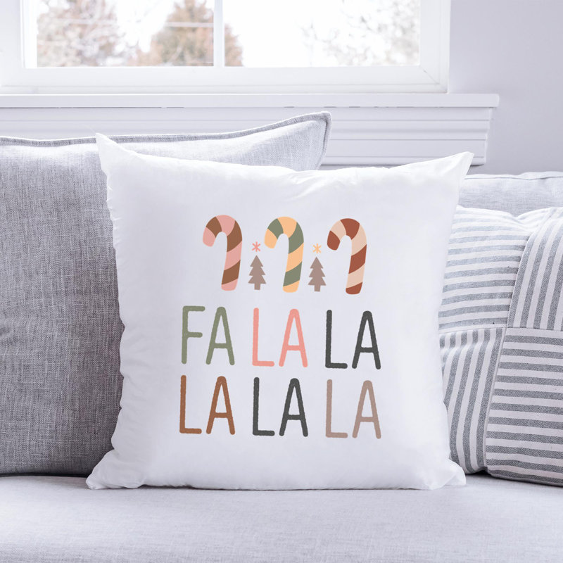 BohoChristmas-10 Reversible Throw Pillow, 16" x 16"