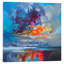 Arisaig Orange by Scott Naismith - Wrapped Canvas Painting-42155490