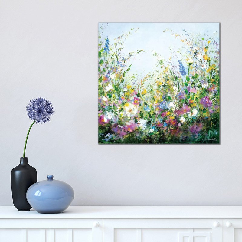 A Perfect Day by Jaanika Talts - Wrapped Canvas Painting, 45.72 cm H x 45.72 cm W x 1.91 cm D