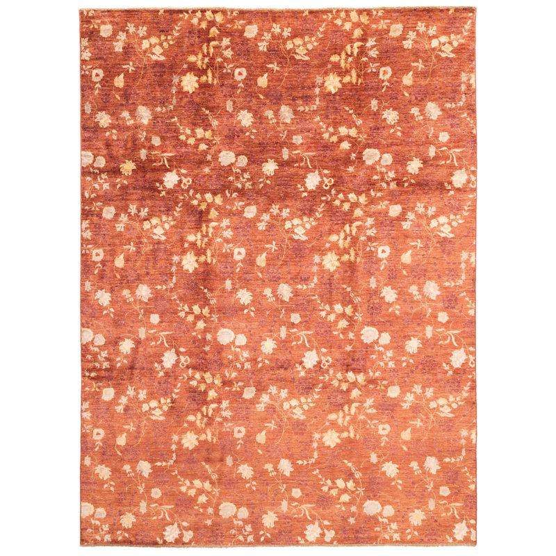 Tapis cuivre Peshawar Ziegler 8 pi 10 po x 11 pi 11 po