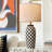 24.75 "modern Nordic Minimalist Pattern Ceramic Desk Lamp, Bedroom, Study, Living Room, Hotel