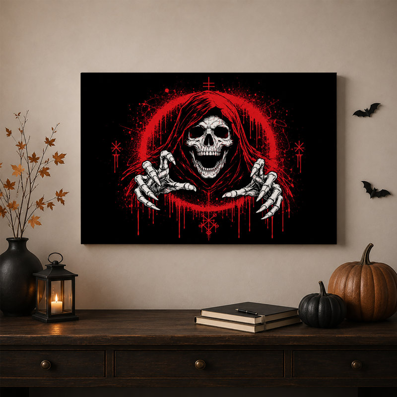 Art mural sur toile à capuchon, 24"H x 36"W