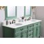 Ensemble de meuble-lavabo double 60 po Angelique-472891010-425715435