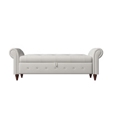 Bed Bench With Arm For Bedroom