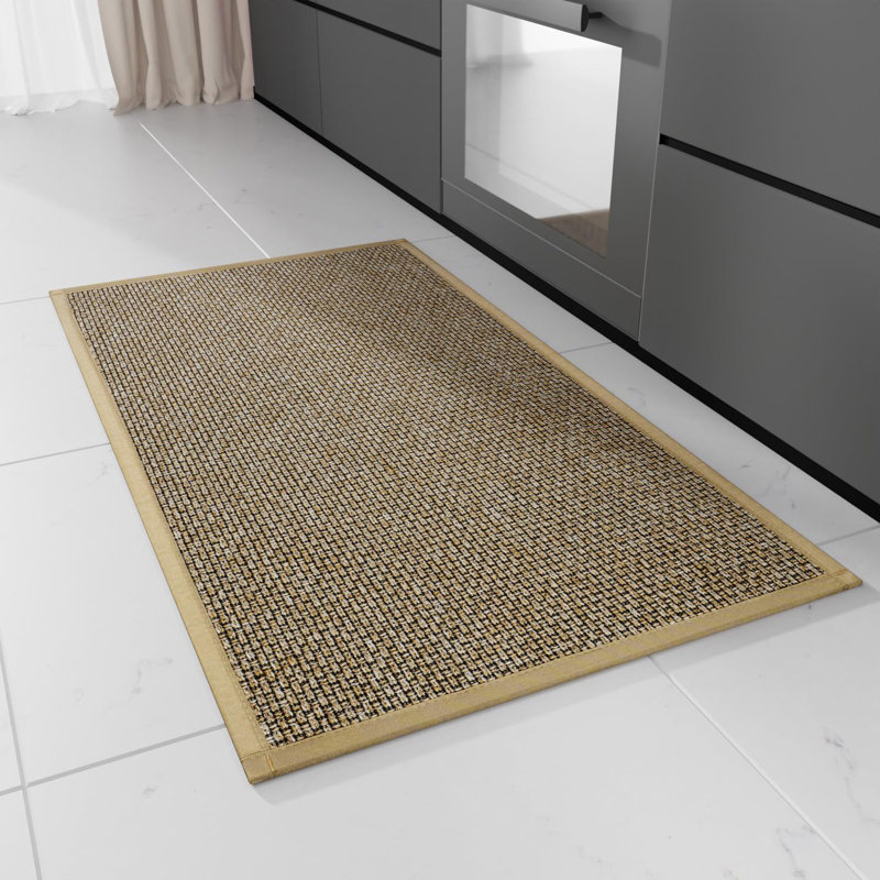 Brown 36"x24" Non-slip Kitchen Rug