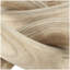 Wood 3 Link Chain Decorative Sculpture with Natural Wood Grain