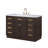 Chestnut 48'' Single Bathroom Vanity with Carrara Marble Top-2011144977
