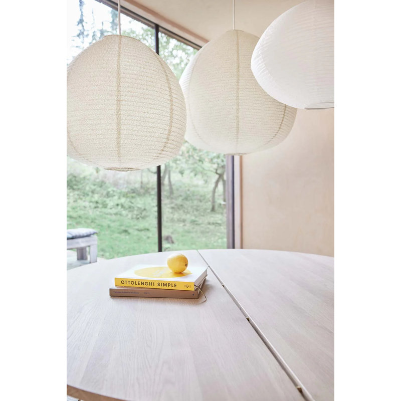 Kojo Lamp Shade, 14.76" H x 14.96" W x 14.96" D, Clay Off White
