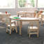 Table d'activités en bois de qualité commerciale Bright Beginnings-86004658