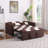 3 In 1 Sleeper Sofa Couch Bed