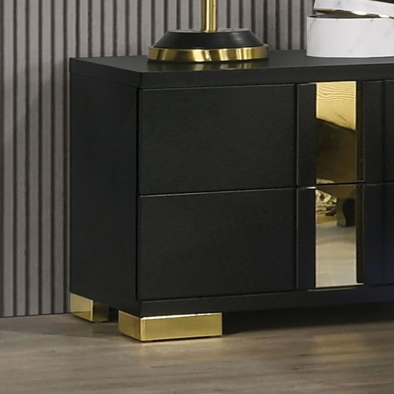 Tables de chevet, Noir