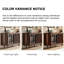 Buffet en bois massif 59,06 po