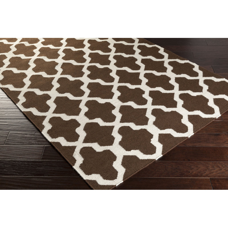 Bangor Wool Geometric Indoor Rug, Rectangle 5' x 8'