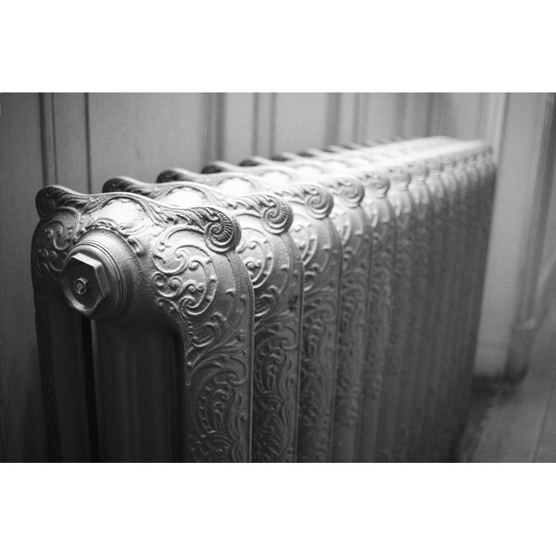 Iron Radiator - Wrapped Canvas Print, 30cm H x 46cm W x 3.8cm D
