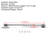 100N Hydraulic Gas Spring Lift Support Strut Hinge