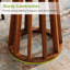 Acacia Round Solid Wood Dining Table