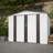 Outdoor Storage Shed, Utility Metal Tool Storage With Lockable Doors And Updated Frame Structure, Large Metal Garden Shed For Backyard, Patio Lawn-113767376-113767377