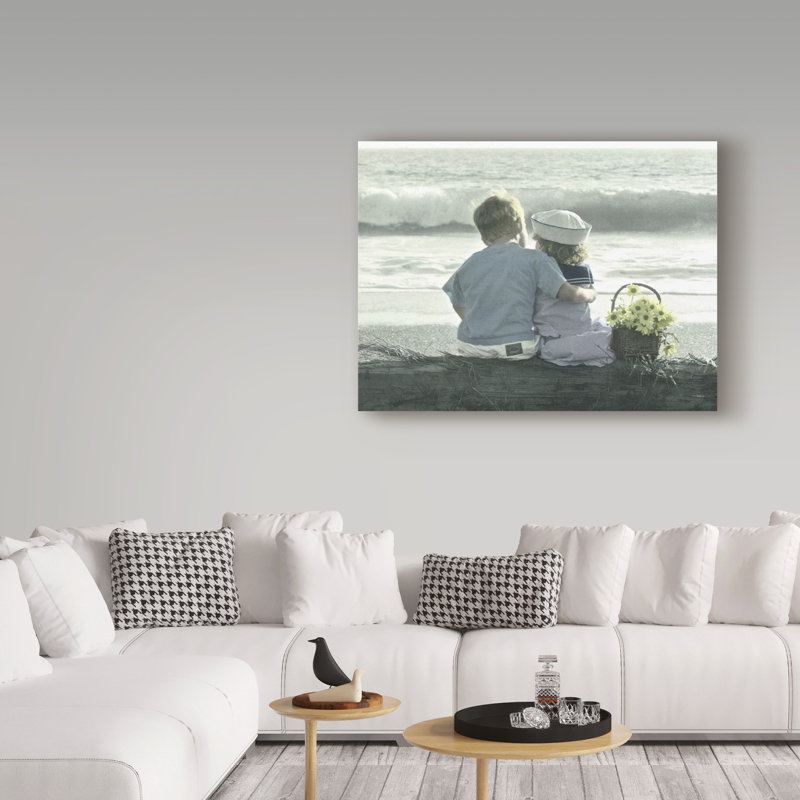 Ali «By The Seashore Beach», reproduction de photo sur toile tendue, H 14 po x l 19 po x P 2 po