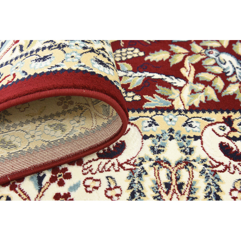 Tapis bleu Jackson Jackson, Burgundy, Rectangle 10' x 13'1"