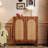 59" Rattan Sideboard, 4-door Accent Storage Cabinet For Home, Kitchen-1134951408