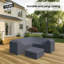 Housses de conversation pour patio 2 pièces Chesterle