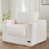 White Faux Leather