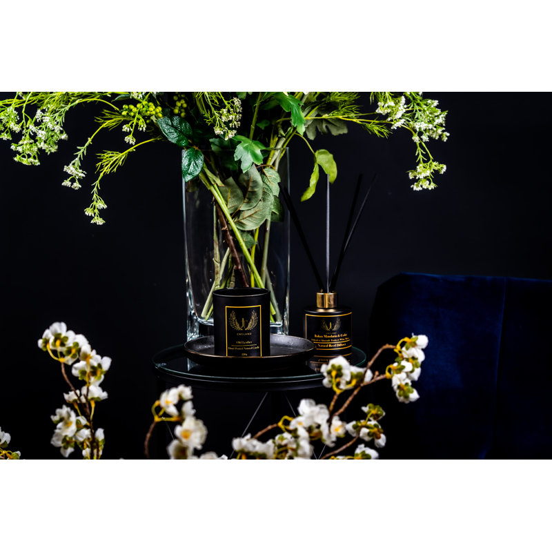 Old Leather Scented Designer Candle