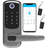 Smart Door Lock with Handle: Keyless Entry Door Lock with Keypad, Fingerprint, and App Control