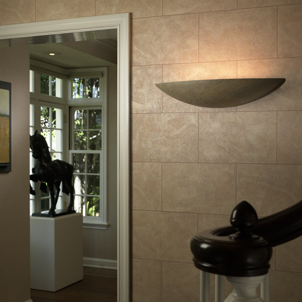 Maarten Ceramic Half Moon, Harvest Yellow Slate