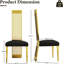 Ensemble de 6 chaises de salle à manger Luxury
