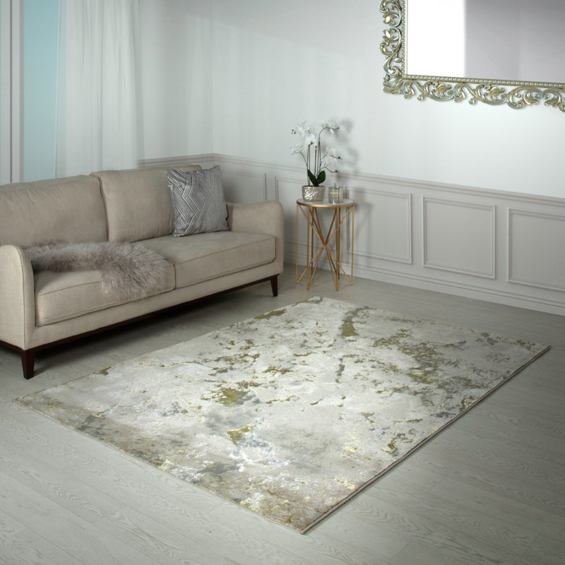 Modern Abstract Optical/ (3D) Easy To Clean Rug For Dining Room Bedroom Livingroom, Rectangle 200 x 290cm
