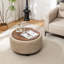 Repose-pieds de cocktail rond avec rangement Eniyah-2098988781
