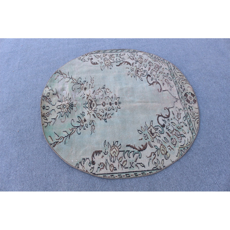 Tapis turc classique classique avec motif floral parfait pour rehausser le décor de votre salon