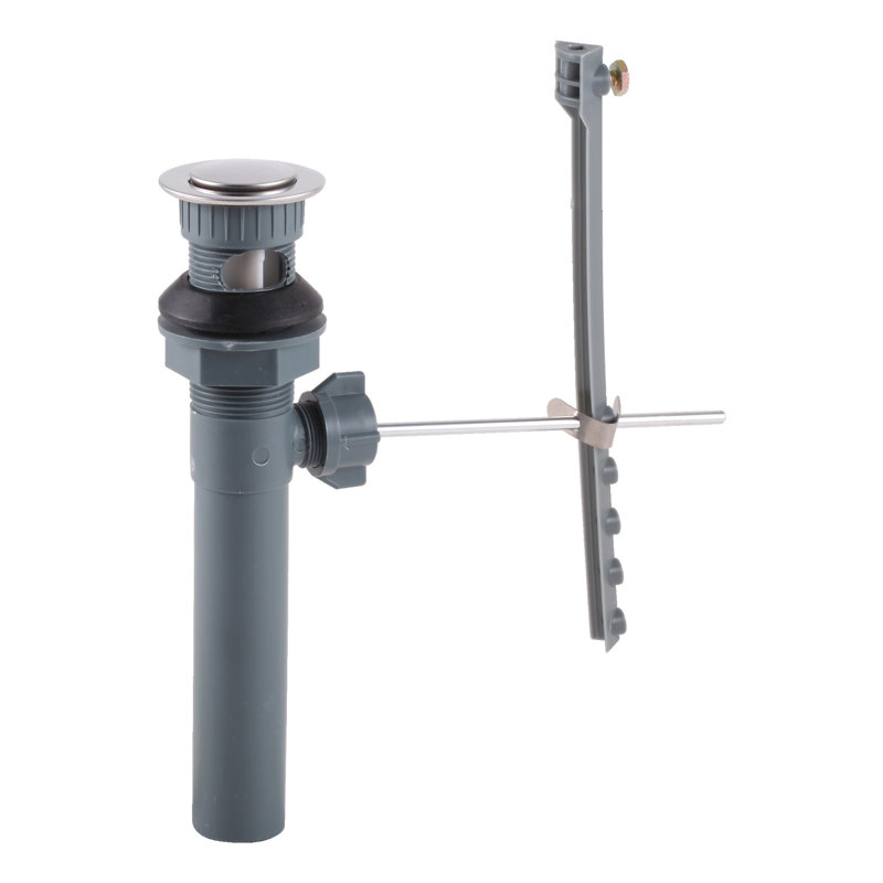 Pop-Up Kitchen Sink Drain, Chrome