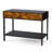 Vivian Console Table 2 Drawers - Rustic Golden Brown