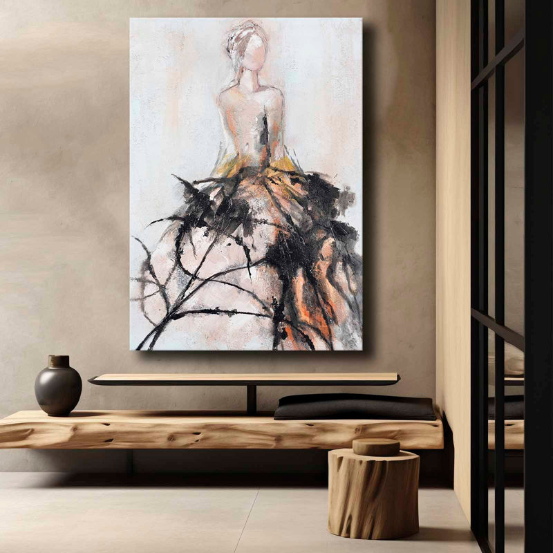 Peinture décorative sur toile