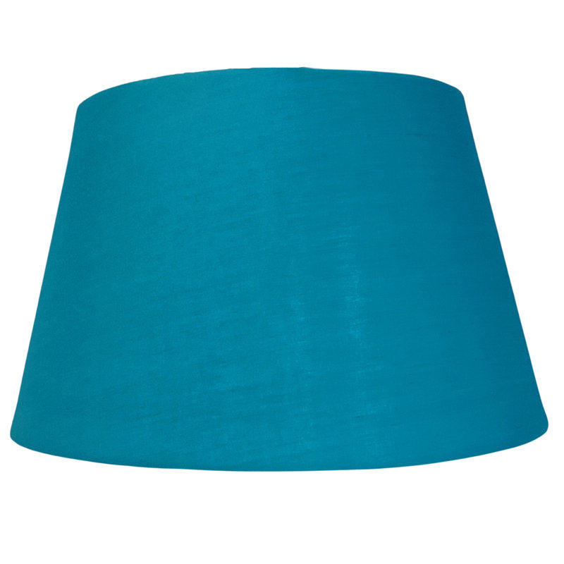Cotton Empire Lamp Shade ( Clip On ), Teal Blue, H19 x W30 x D30cm