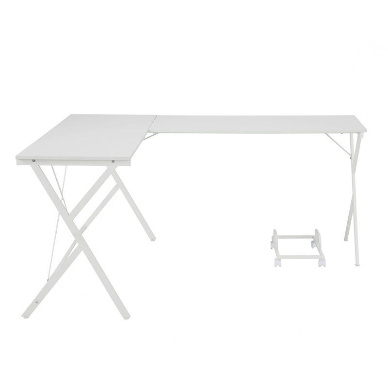 Finish Computer Desk, White