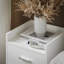 38cm W Manufactured Wood Bedside Table