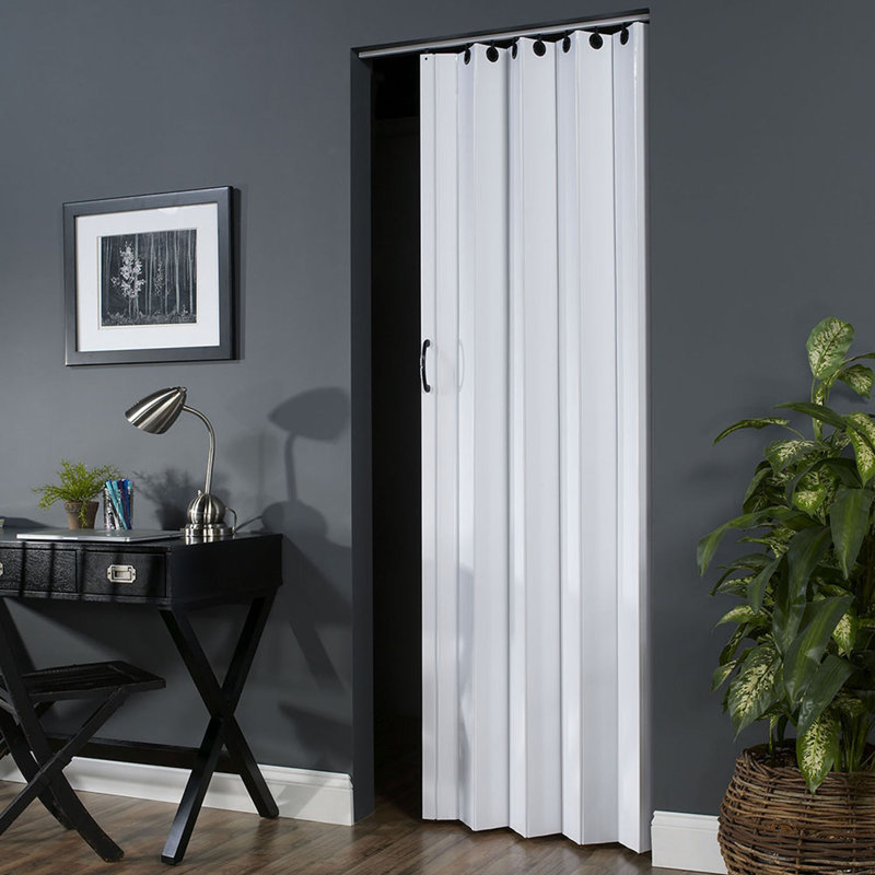 Porte accordéon en PVC / vinyle Nuevo, Blanc