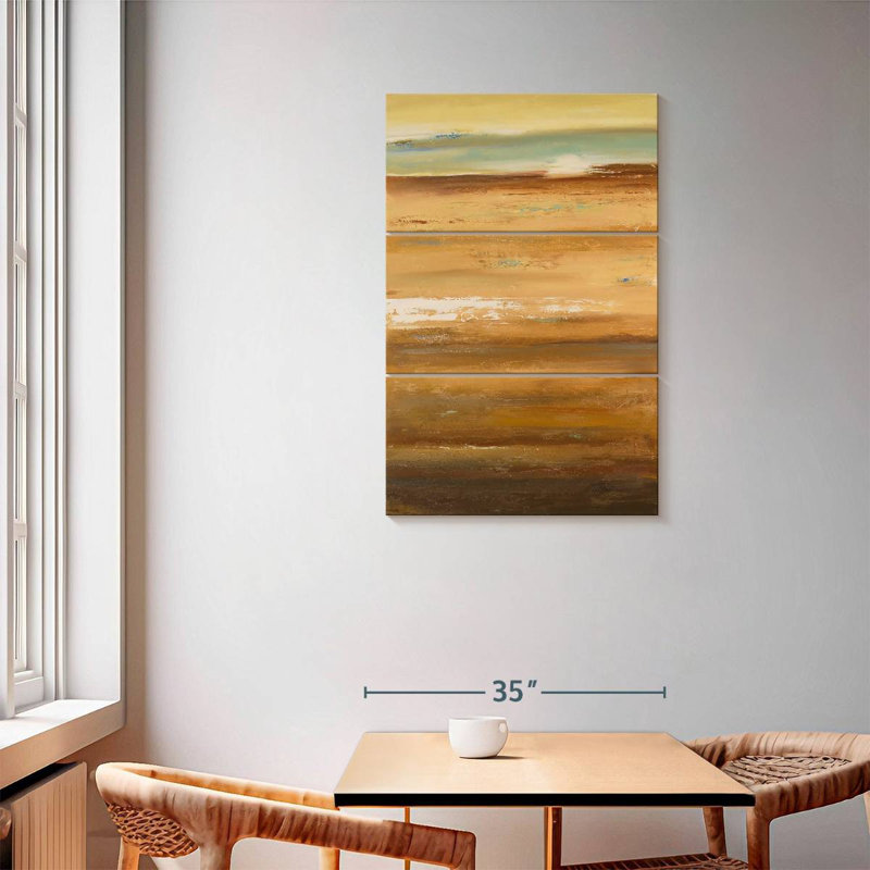 Avery Layered Sunrise I, 57" H x 36" W