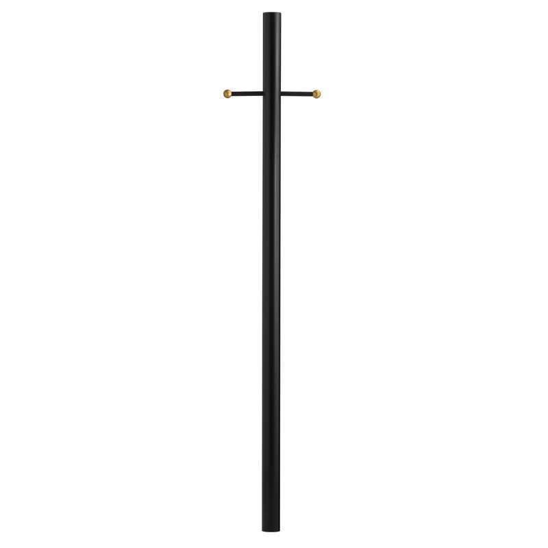 Direct Burial Textured Black 84" Post